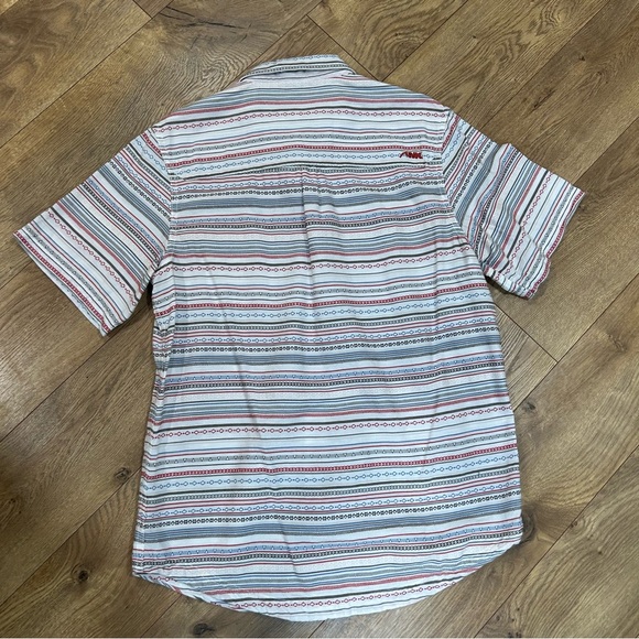 Mountain Khakis white, olive, blue and red short sleeve button down - Size M - Picture 5 of 6